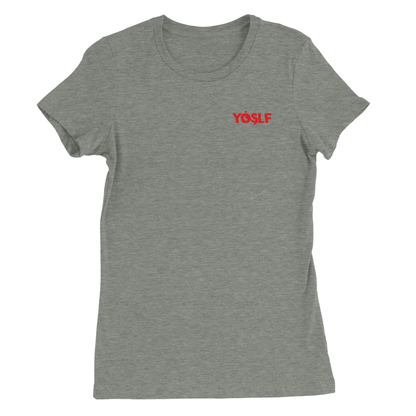 YOSLF Premium Womens Crewneck T-shirt