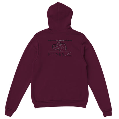 Fitmenz Maroon - Classic Pullover Hoodie